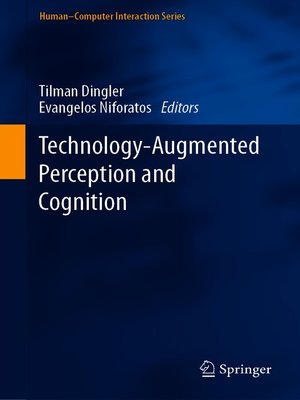 cover image of Technology-Augmented Perception and Cognition